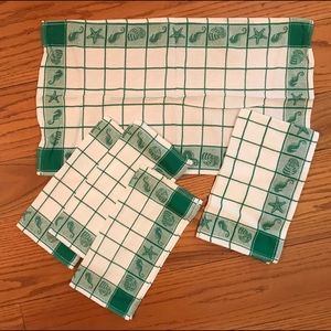 NWOT Goldcoast Kitchen Set, Green